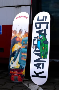 Kamuflage Blat Pull Up- Blaty Do Deskorolki