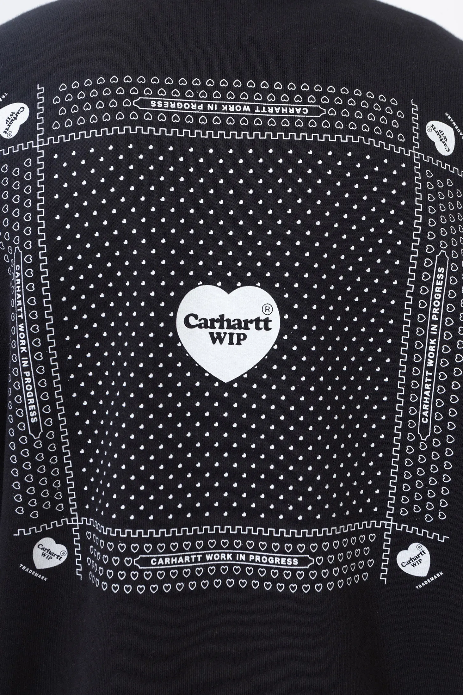 Carhartt WIP Bluza Bez Kaptura Heart Bandana- Bluzy Bez Kaptura