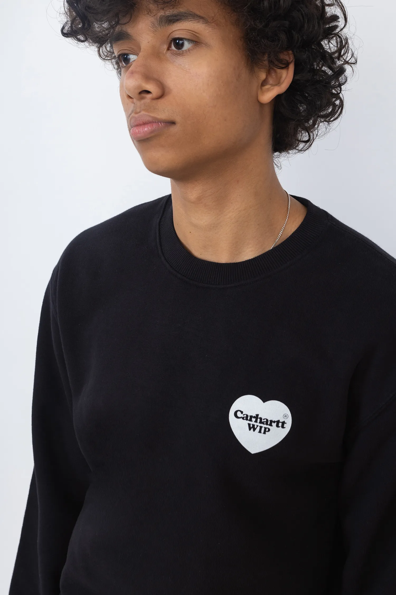 Carhartt WIP Bluza Bez Kaptura Heart Bandana- Bluzy Bez Kaptura