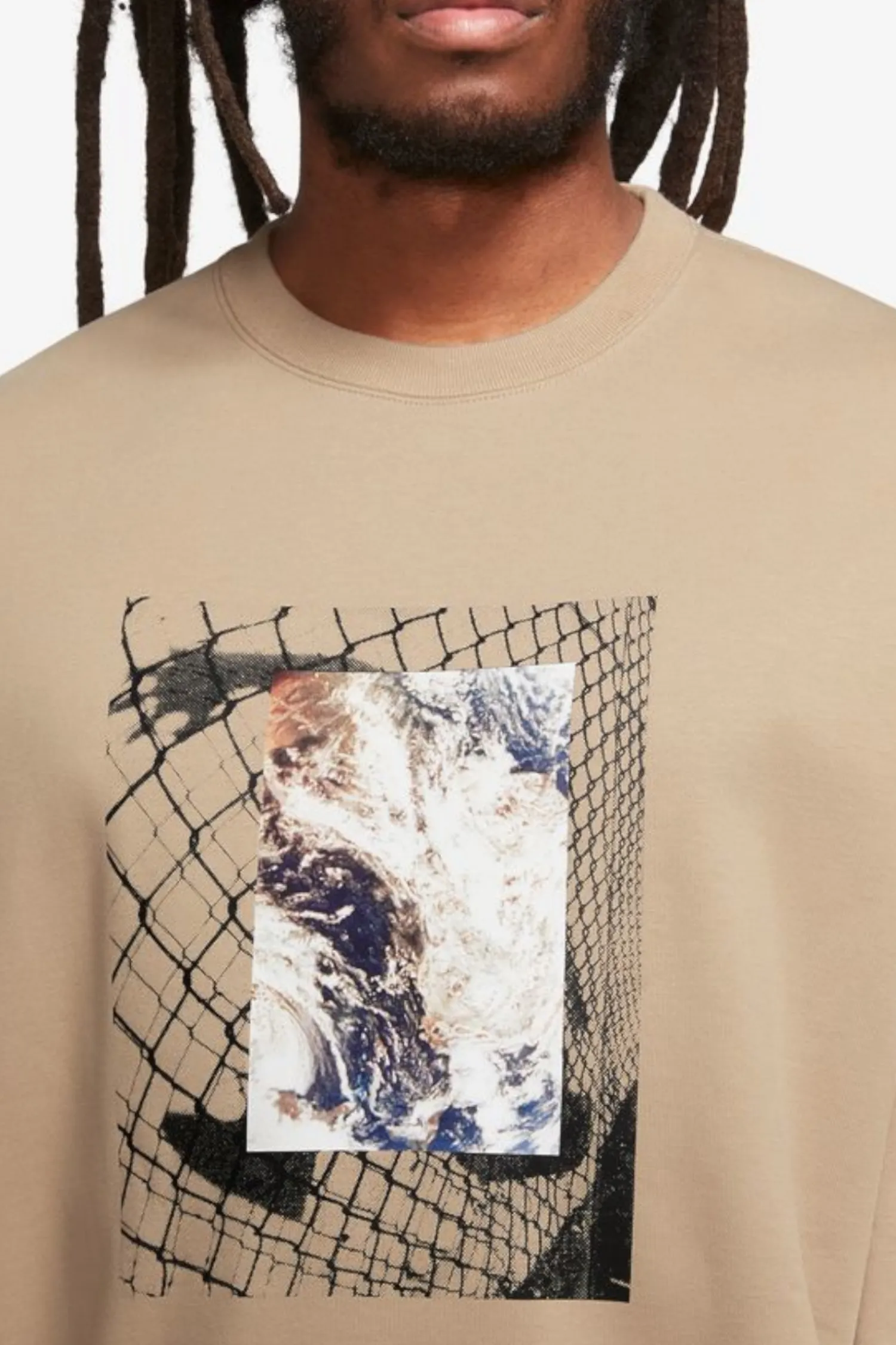 Nike Bluza Bez Kaptura SB City Border- Bluzy Bez Kaptura
