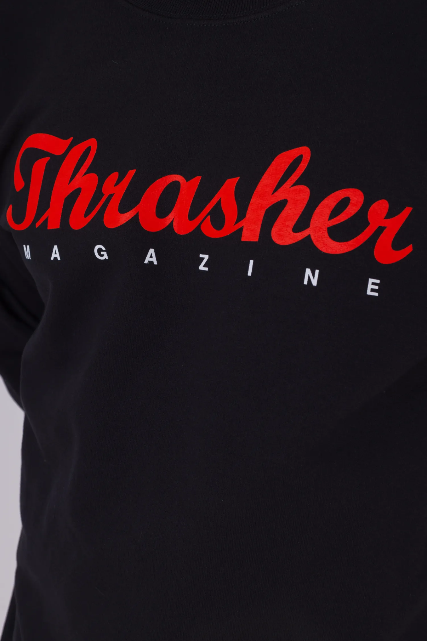 Thrasher Skateboard Mag. Bluza Bez Kaptura Thrasher Script- Bluzy Bez Kaptura