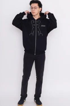 2005 Bluza Rozpinana Studded Horned Lucy Zip Hoodie- Bluzy Rozpinane