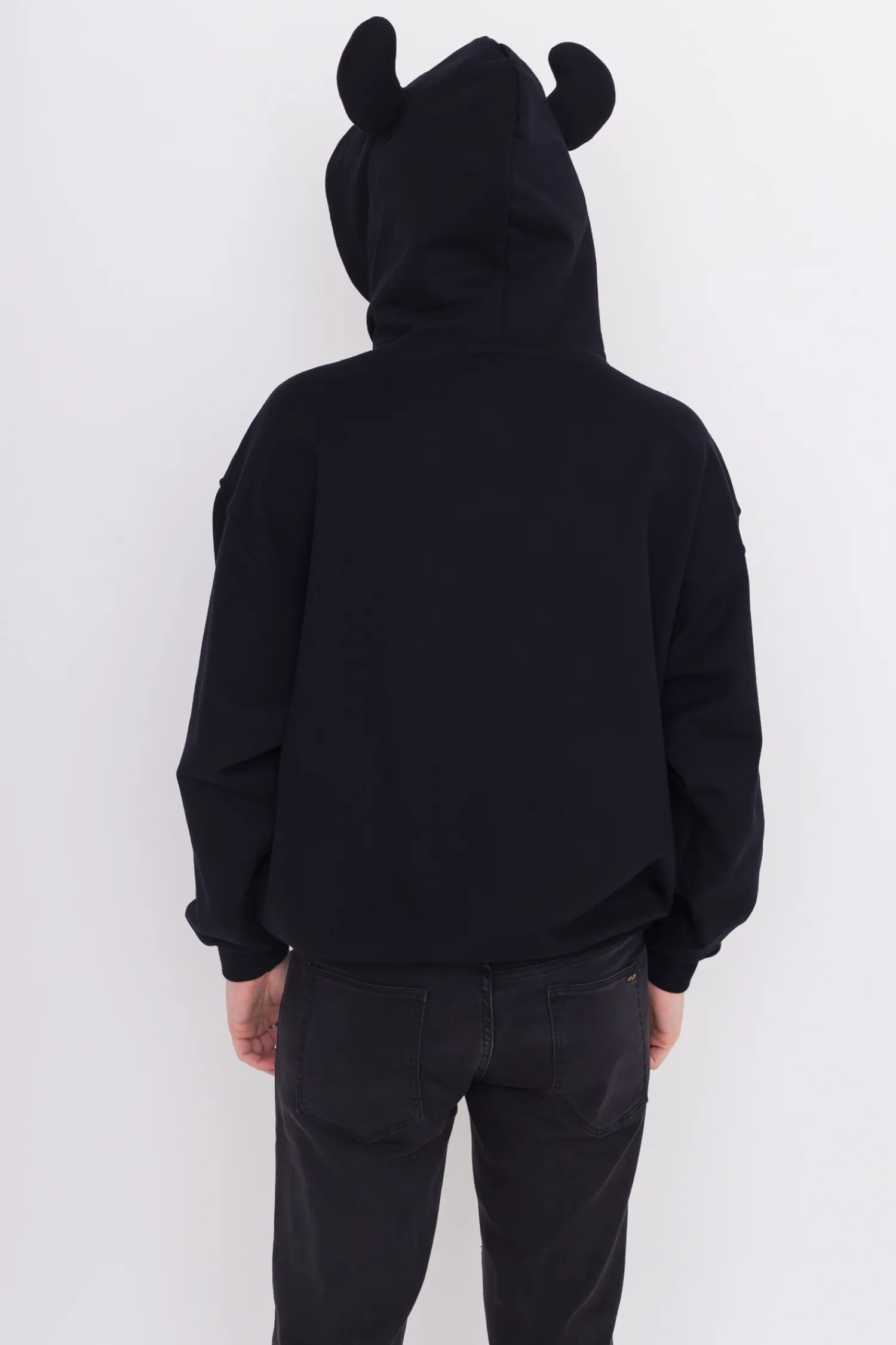2005 Bluza Rozpinana Studded Horned Lucy Zip Hoodie- Bluzy Rozpinane