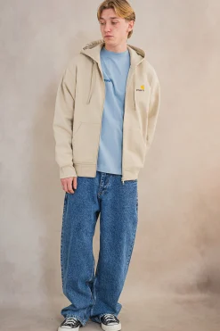 Carhartt WIP Bluza Rozpinana American Script- Bluzy Rozpinane