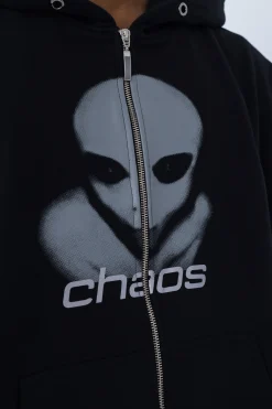 Chaos Bluza Rozpinana Alien Zip Hoodie- Bluzy Rozpinane