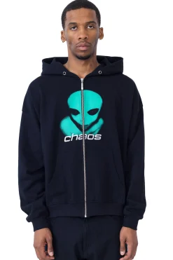 Chaos Bluza Rozpinana Alien Zip Hoodie- Bluzy Rozpinane|Wszystkie Bluzy