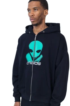 Chaos Bluza Rozpinana Alien Zip Hoodie- Bluzy Rozpinane|Wszystkie Bluzy