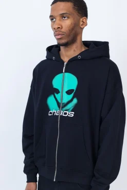 Chaos Bluza Rozpinana Alien Zip Hoodie- Bluzy Rozpinane