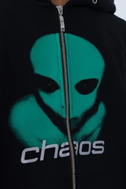 Chaos Bluza Rozpinana Alien Zip Hoodie- Bluzy Rozpinane