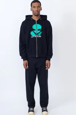 Chaos Bluza Rozpinana Alien Zip Hoodie- Bluzy Rozpinane