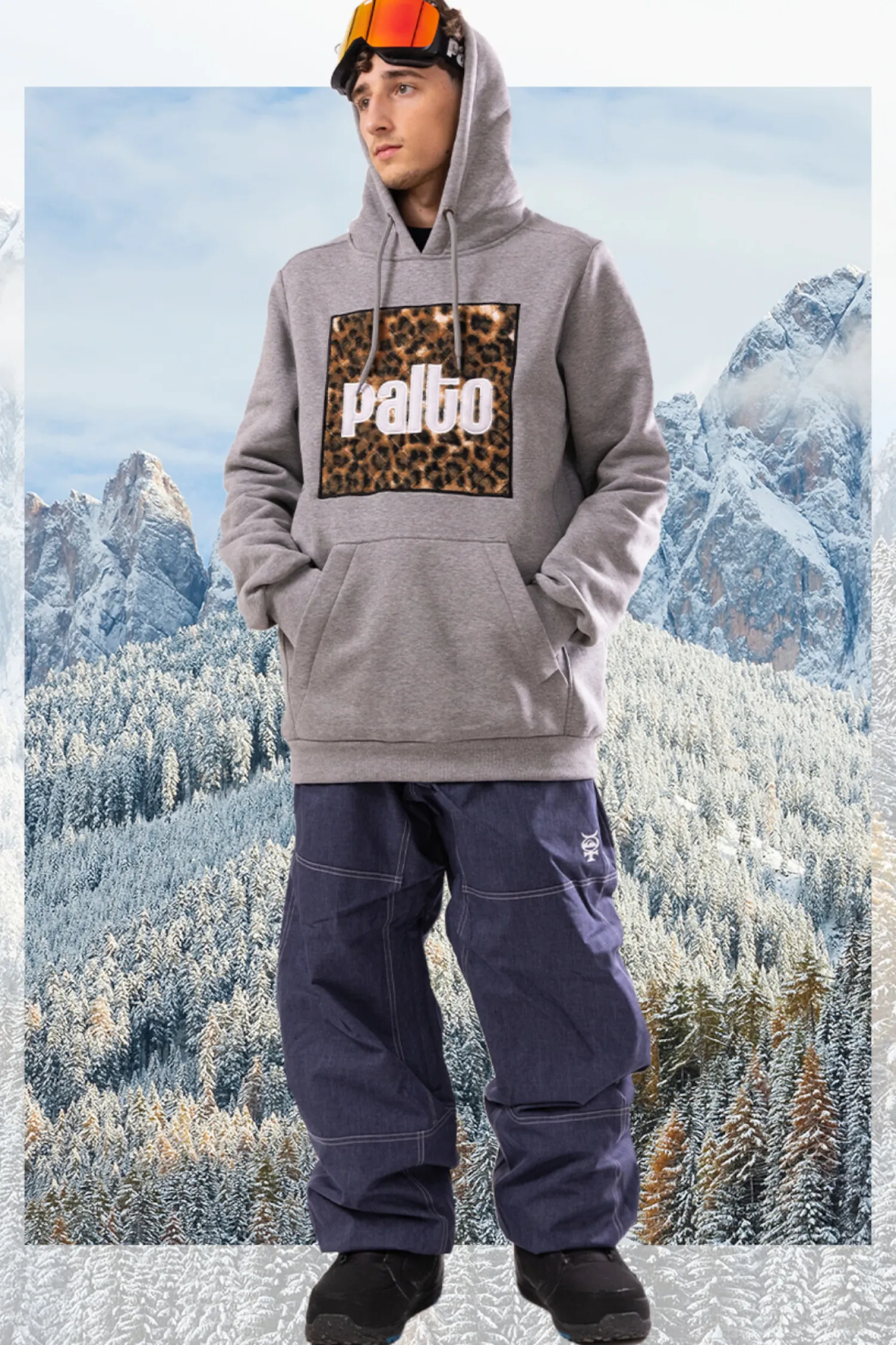 Palto Bluza Snowboardowa Leopard- Bluzy Snowboardowe|Odzież Termiczna