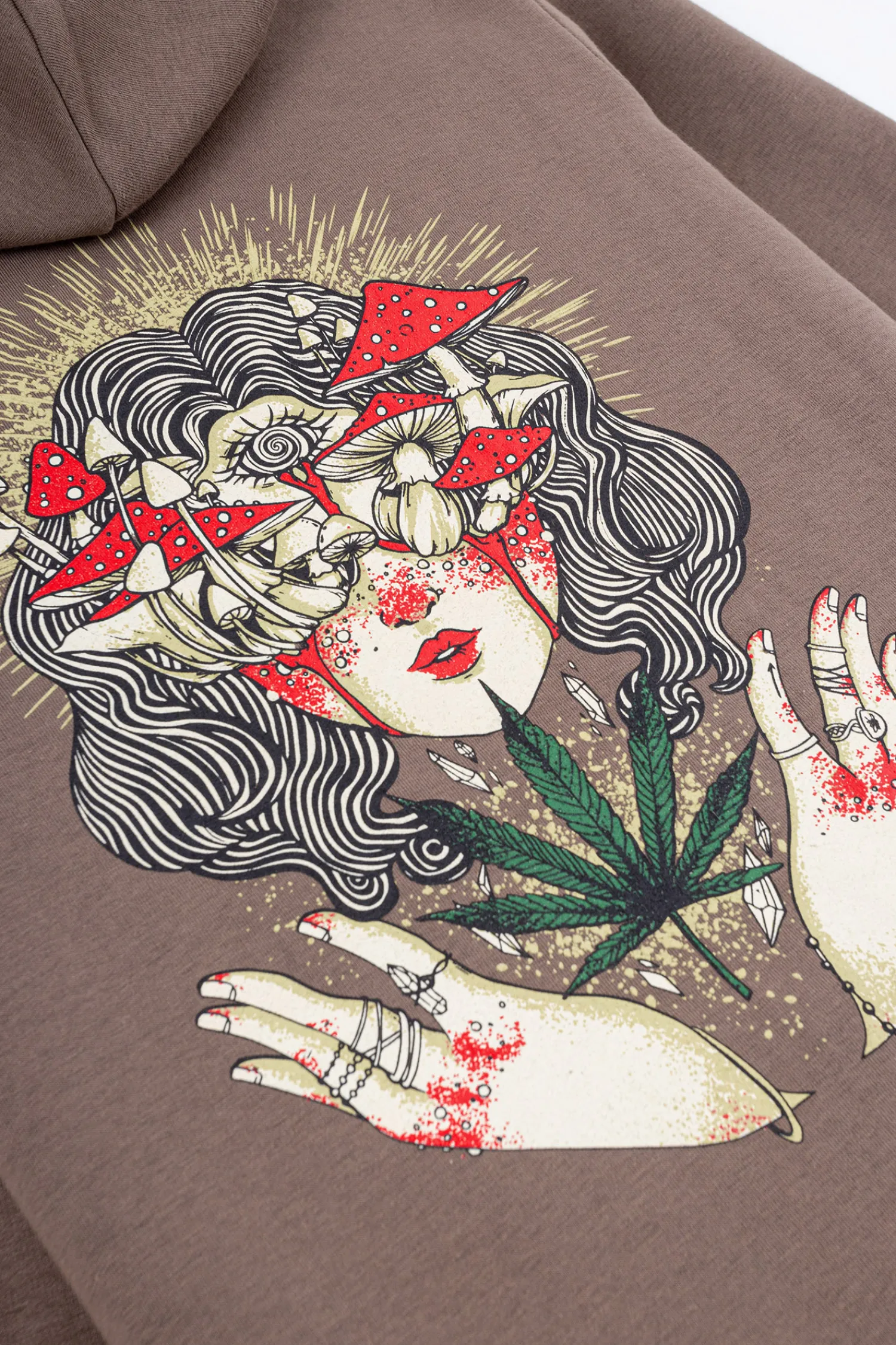 Palto Bluza Snowboardowa Mushroom Eyes- Bluzy Snowboardowe|Odzież Termiczna