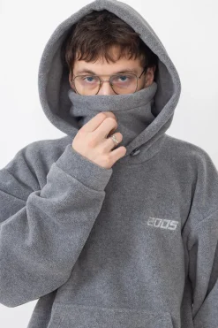 2005 Bluza Z Kapturem Basic Masked Fleece- Bluzy Z Kapturem