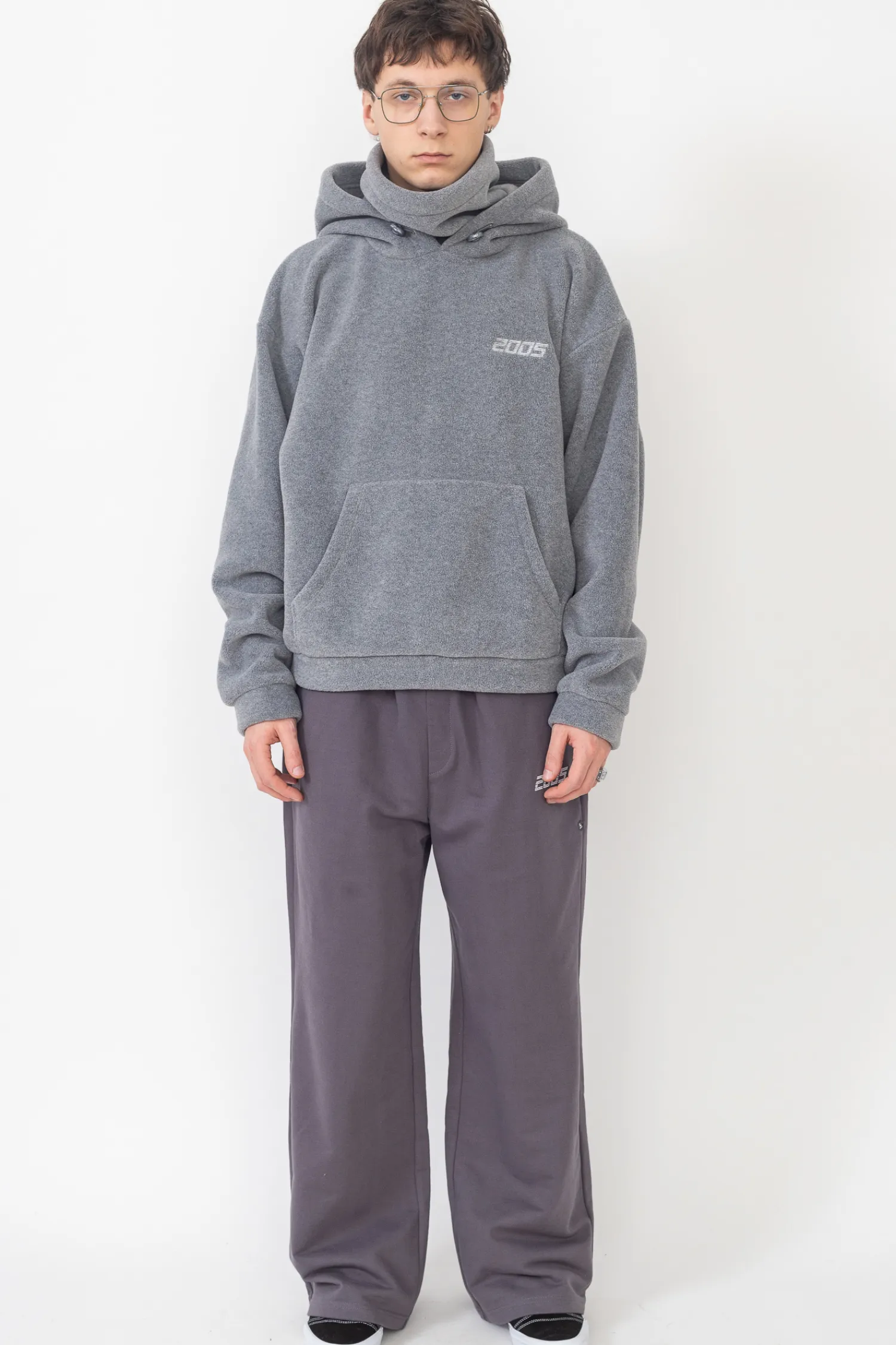 2005 Bluza Z Kapturem Basic Masked Fleece- Bluzy Z Kapturem