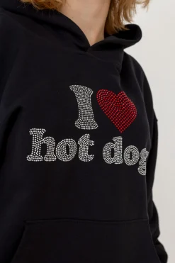 2005 Bluza Z Kapturem I <3 Hot Dogs- Bluzy Z Kapturem