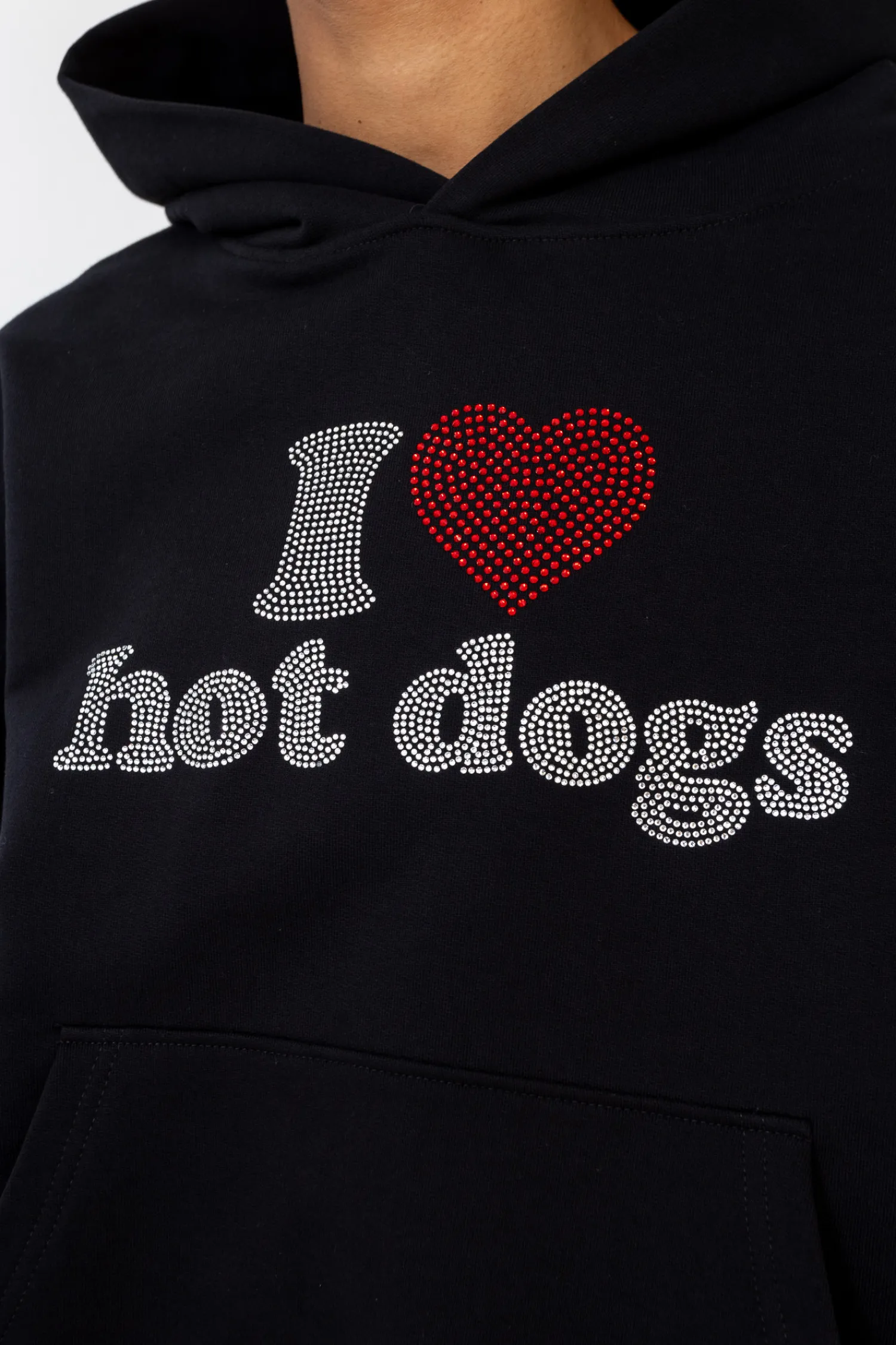 2005 Bluza Z Kapturem I <3 Hot Dogs- Bluzy Z Kapturem