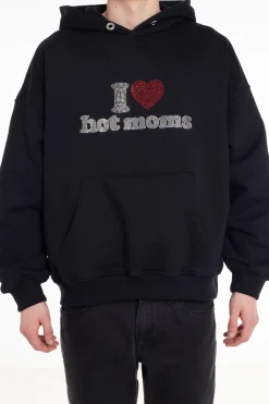 2005 Bluza Z Kapturem I <3 Hot Moms- Bluzy Z Kapturem