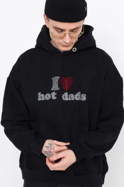 2005 Bluza Z Kapturem I <3 Hot Dads- Bluzy Z Kapturem