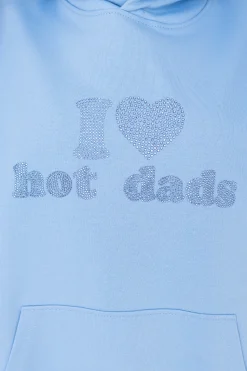 2005 Bluza Z Kapturem I <3 Hot Dads- Bluzy Z Kapturem