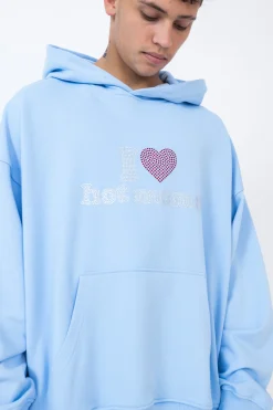 2005 Bluza Z Kapturem I <3 Hot Moms- Bluzy Z Kapturem