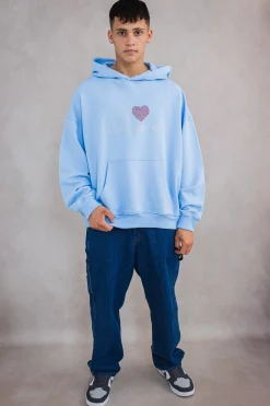 2005 Bluza Z Kapturem I <3 Hot Moms- Bluzy Z Kapturem