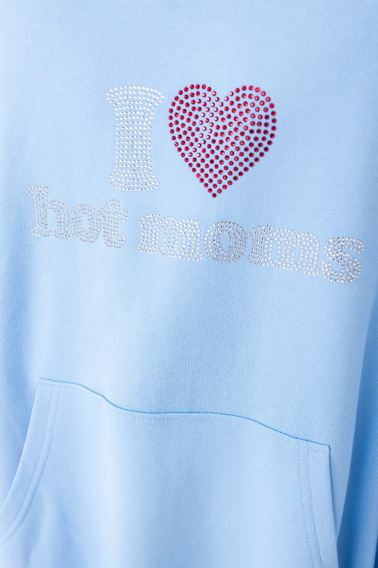 2005 Bluza Z Kapturem I <3 Hot Moms- Bluzy Z Kapturem