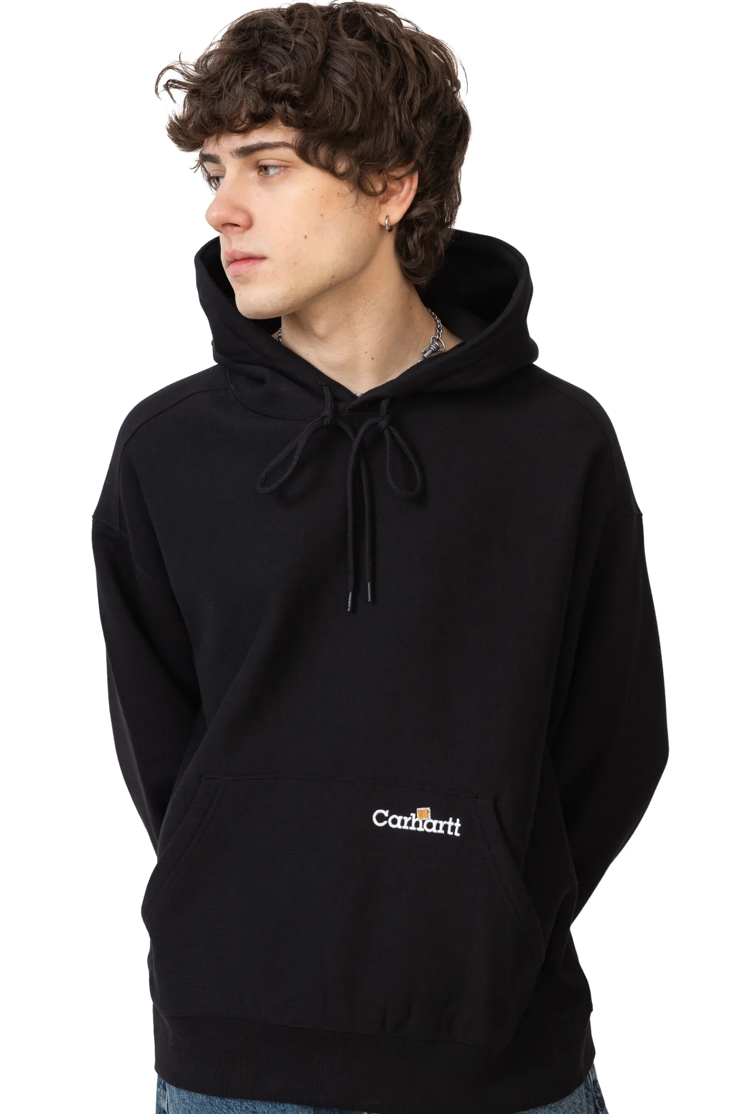 Carhartt WIP Bluza Z Kapturem Label Script- Bluzy Z Kapturem