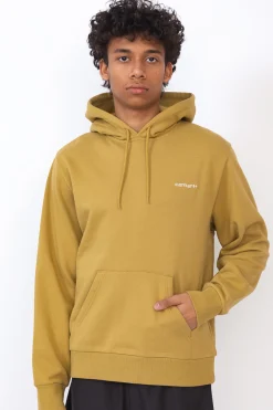 Carhartt WIP Bluza Z Kapturem Script Embroidery- Bluzy Z Kapturem