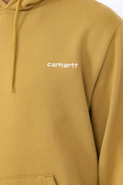 Carhartt WIP Bluza Z Kapturem Script Embroidery- Bluzy Z Kapturem