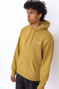 Carhartt WIP Bluza Z Kapturem Script Embroidery- Bluzy Z Kapturem