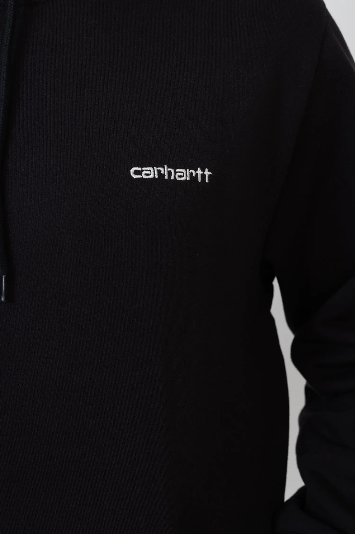 Carhartt WIP Bluza Z Kapturem Script Embroidery- Bluzy Z Kapturem