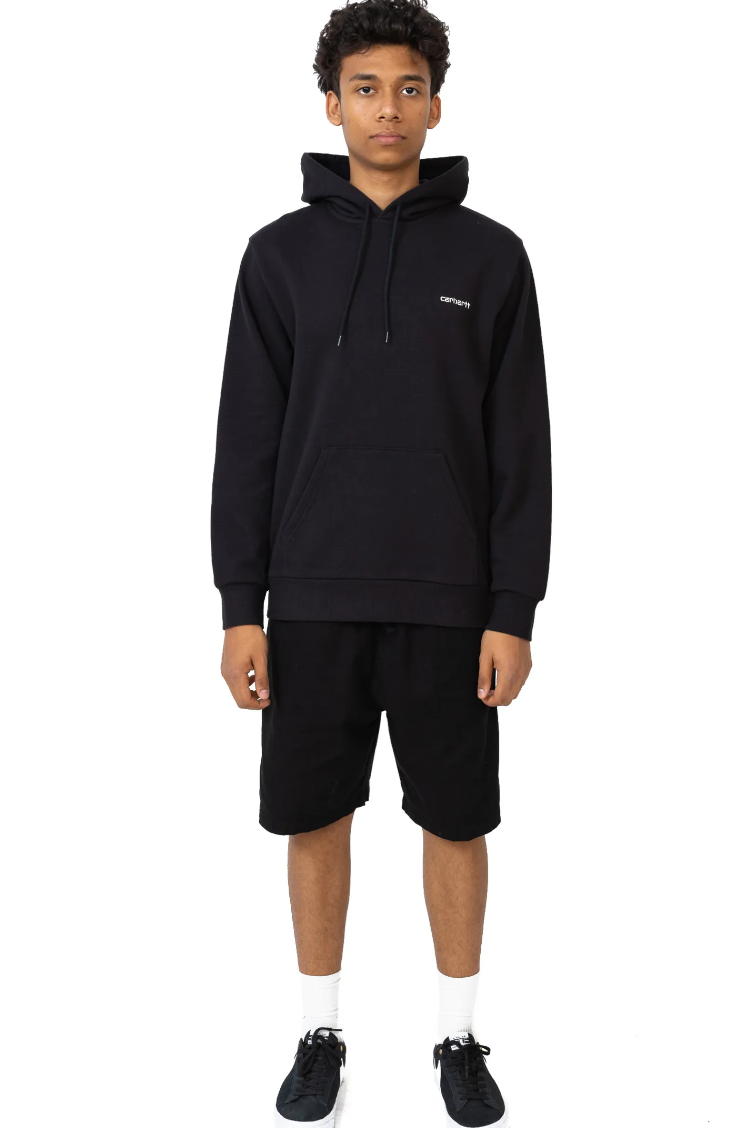 Carhartt WIP Bluza Z Kapturem Script Embroidery- Bluzy Z Kapturem
