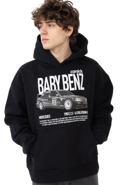 Carsick Bluza Z Kapturem BABY BENZ- Bluzy Z Kapturem