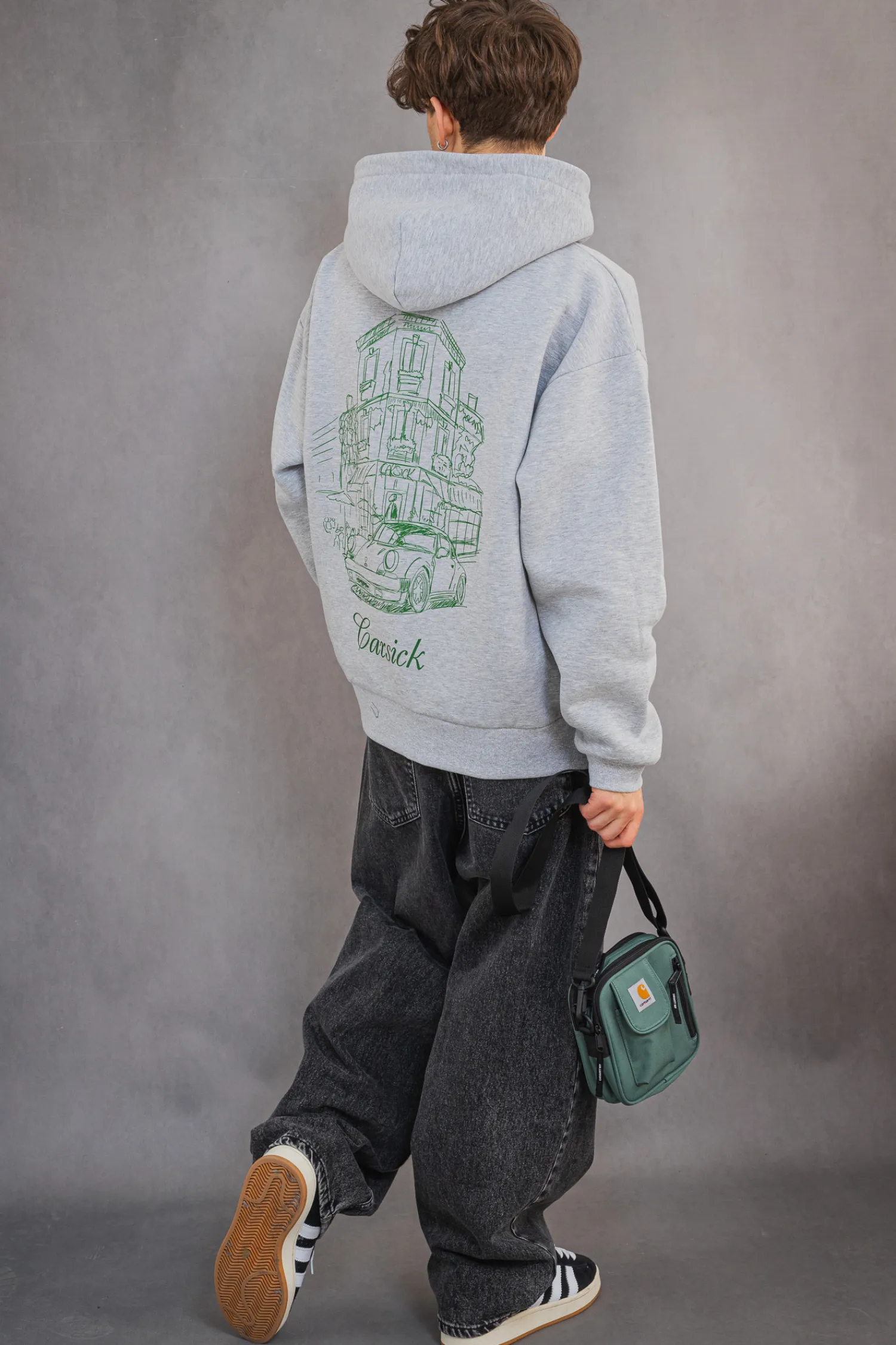 Carsick Bluza Z Kapturem CAFFÉ- Bluzy Z Kapturem|Wszystkie Bluzy