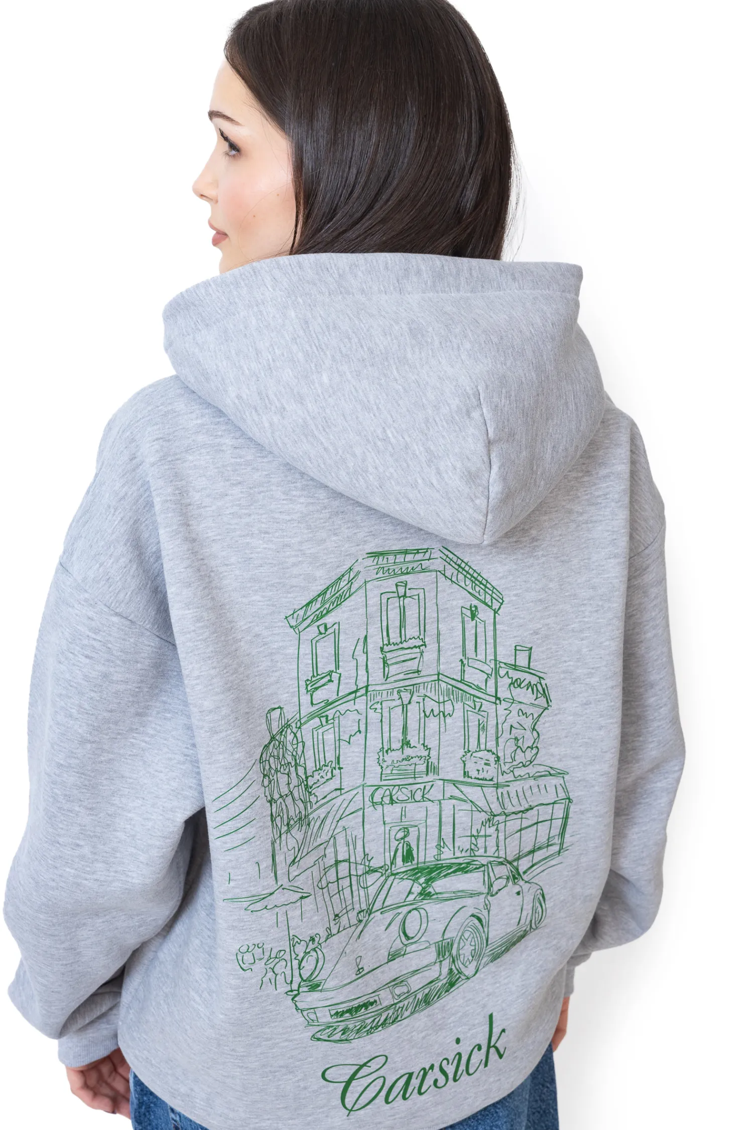 Carsick Bluza Z Kapturem CAFFÉ- Bluzy Z Kapturem|Wszystkie Bluzy