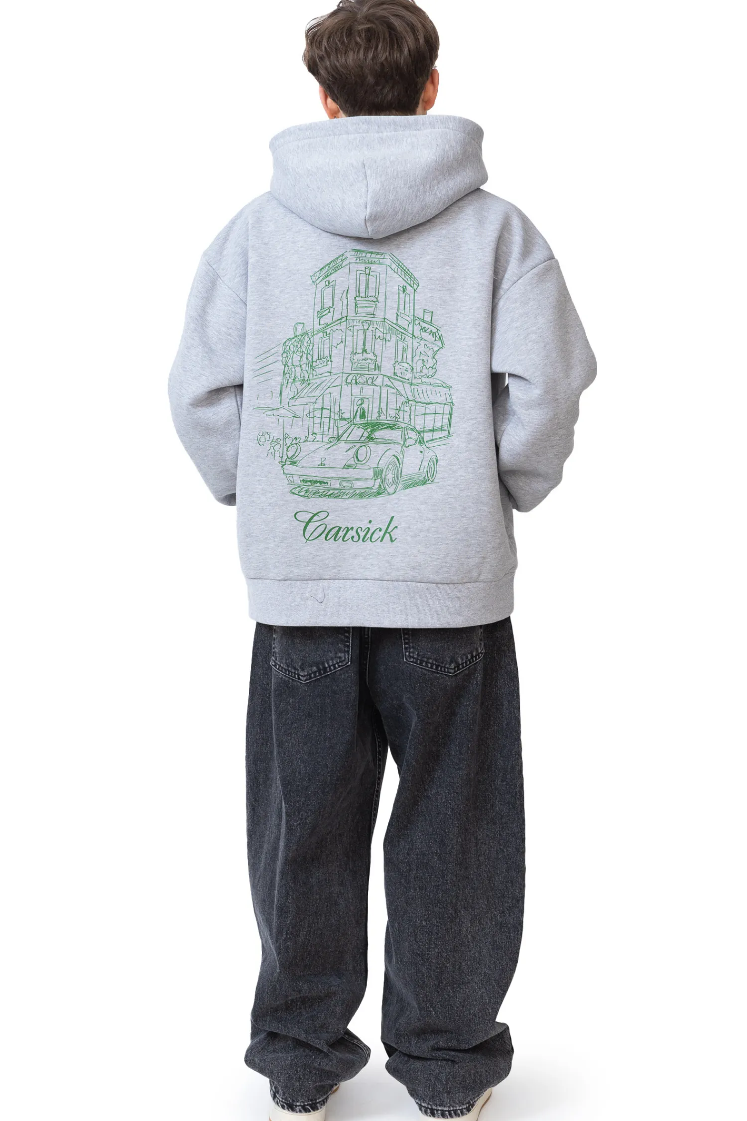 Carsick Bluza Z Kapturem CAFFÉ- Bluzy Z Kapturem|Wszystkie Bluzy
