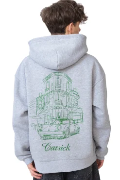 Carsick Bluza Z Kapturem CAFFÉ- Bluzy Z Kapturem|Wszystkie Bluzy