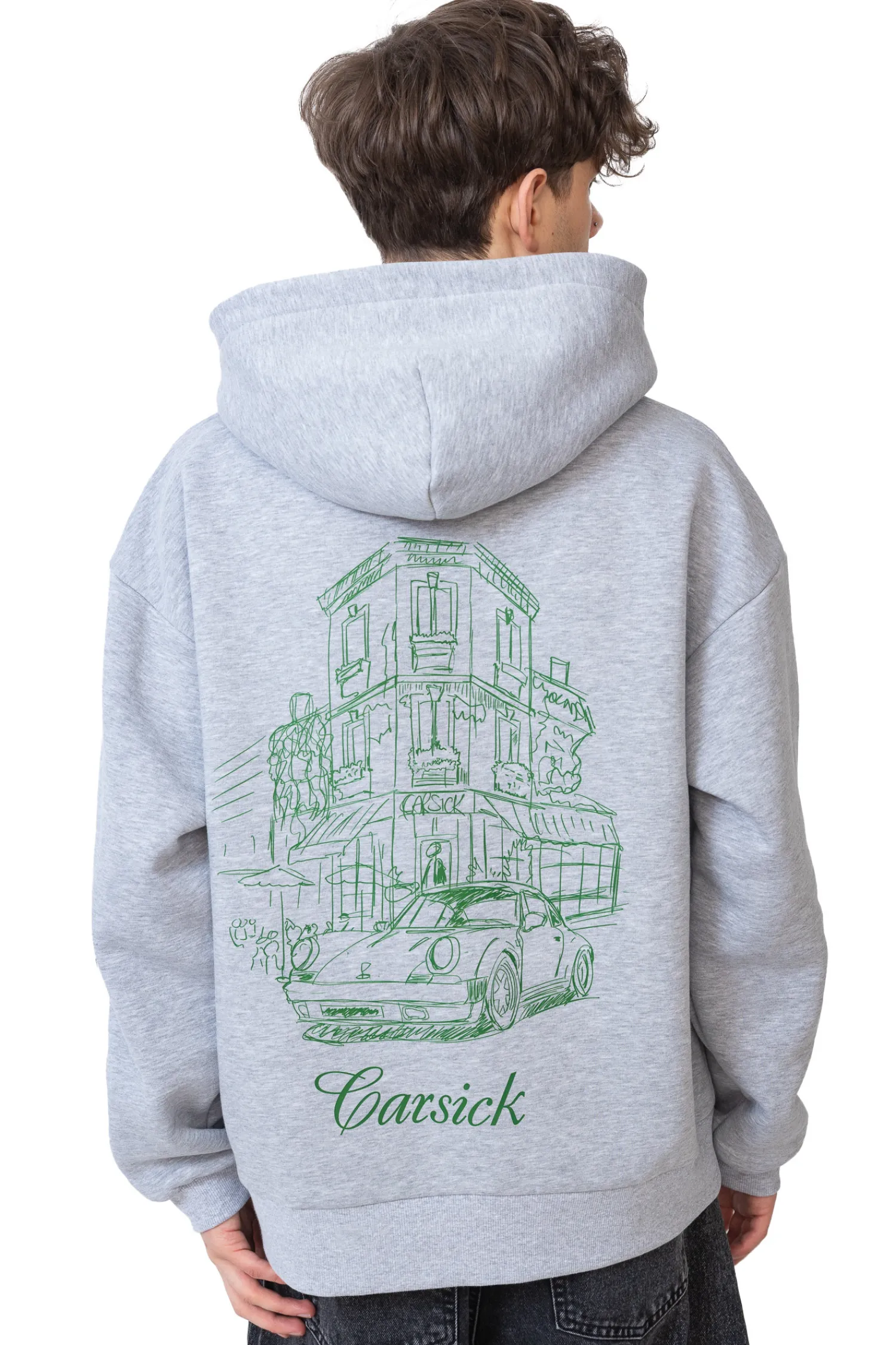 Carsick Bluza Z Kapturem CAFFÉ- Bluzy Z Kapturem|Wszystkie Bluzy