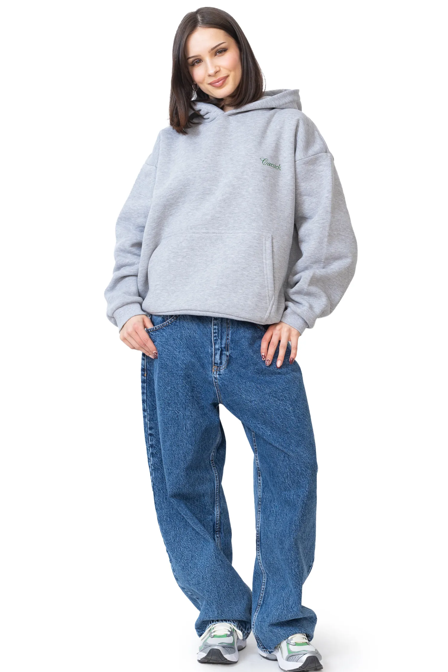Carsick Bluza Z Kapturem CAFFÉ- Bluzy Z Kapturem|Wszystkie Bluzy