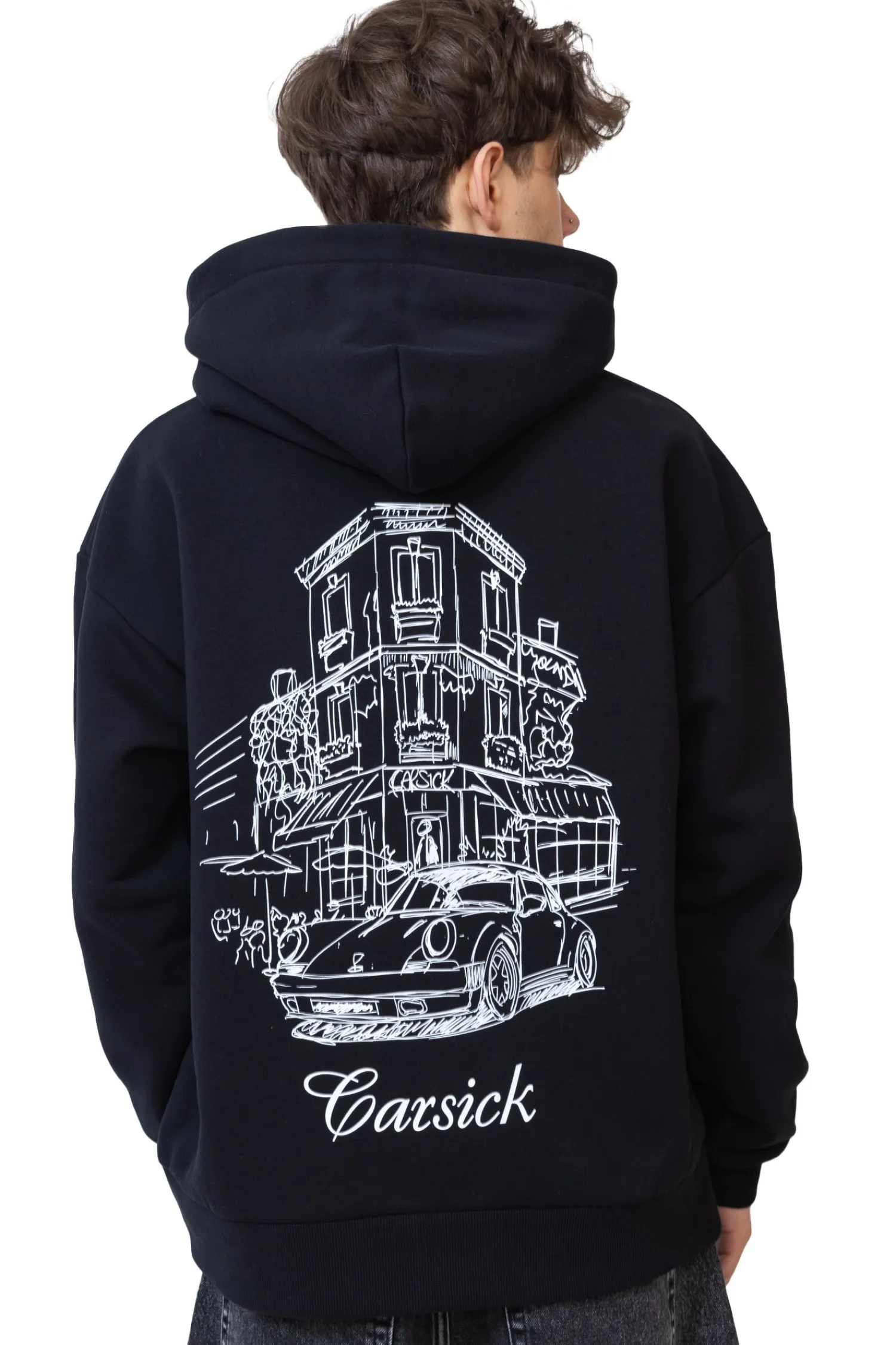 Carsick Bluza Z Kapturem CAFFÉ- Bluzy Z Kapturem|Wszystkie Bluzy