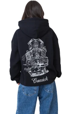 Carsick Bluza Z Kapturem CAFFÉ- Bluzy Z Kapturem|Wszystkie Bluzy