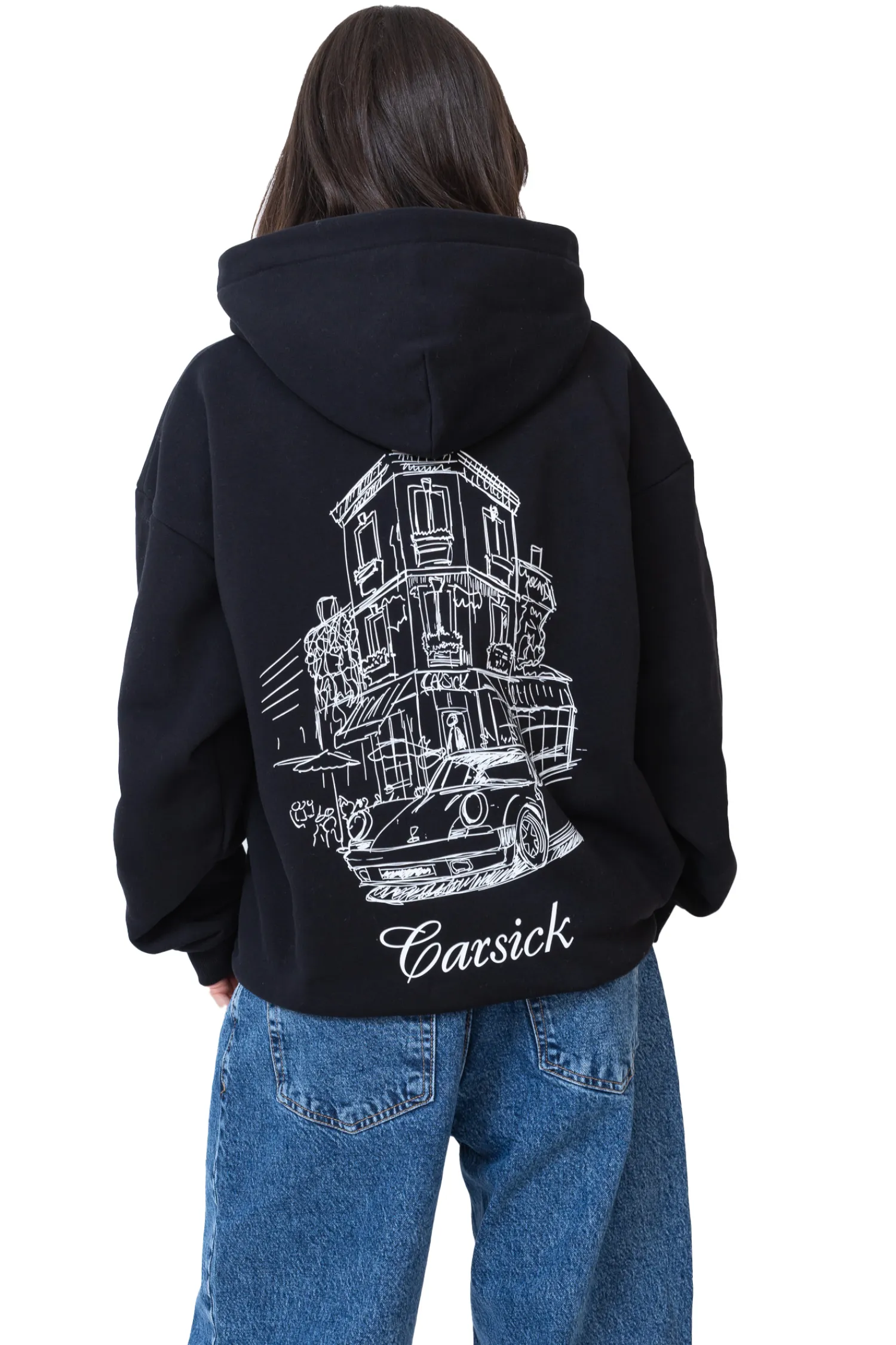 Carsick Bluza Z Kapturem CAFFÉ- Bluzy Z Kapturem|Wszystkie Bluzy