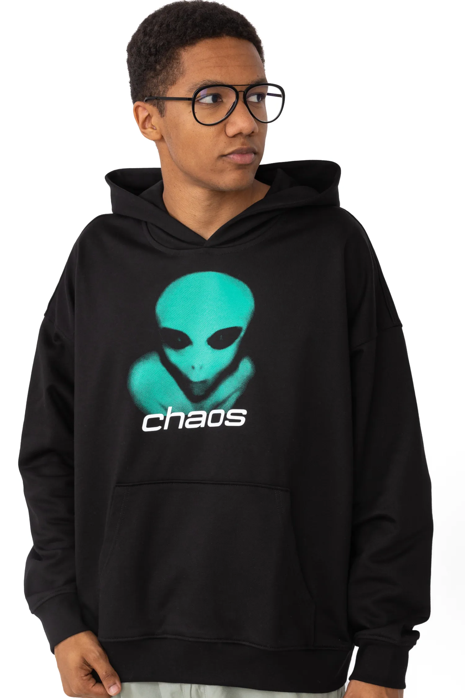 Chaos Bluza Z Kapturem Alien- Bluzy Z Kapturem
