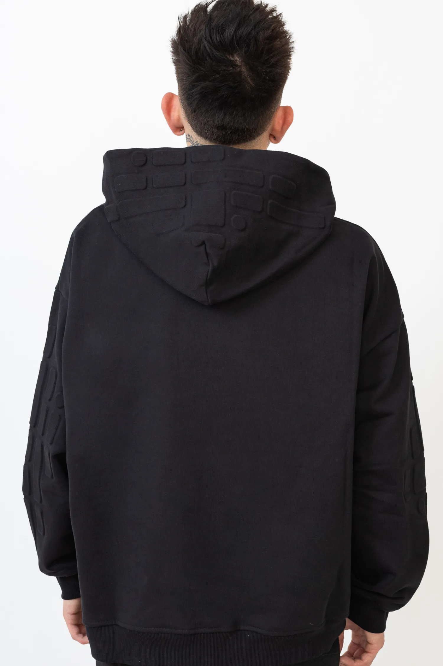 Chaos Bluza Z Kapturem Embossed- Bluzy Z Kapturem