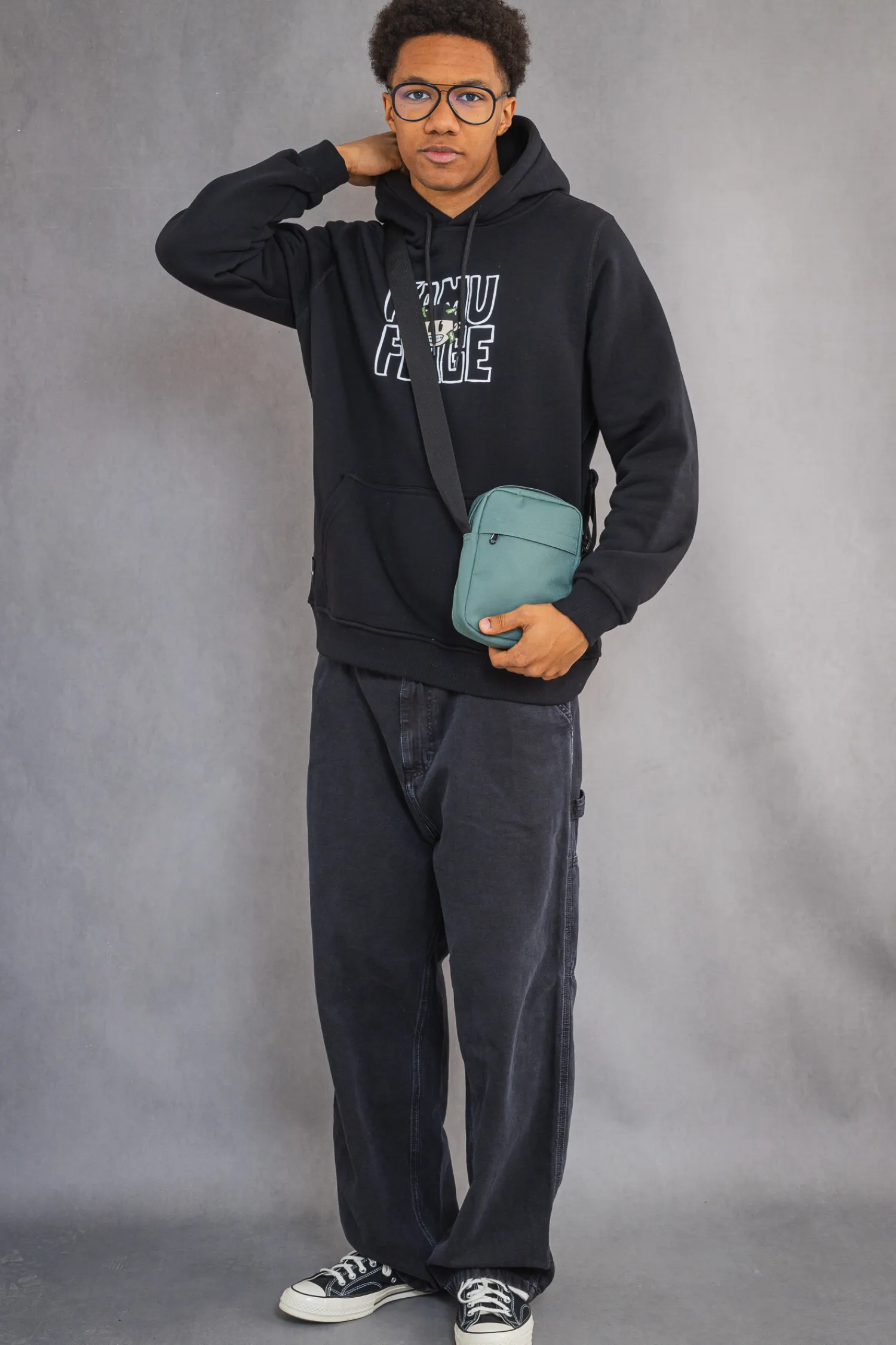 Kamuflage Bluza Z Kapturem Cashout- Bluzy Z Kapturem