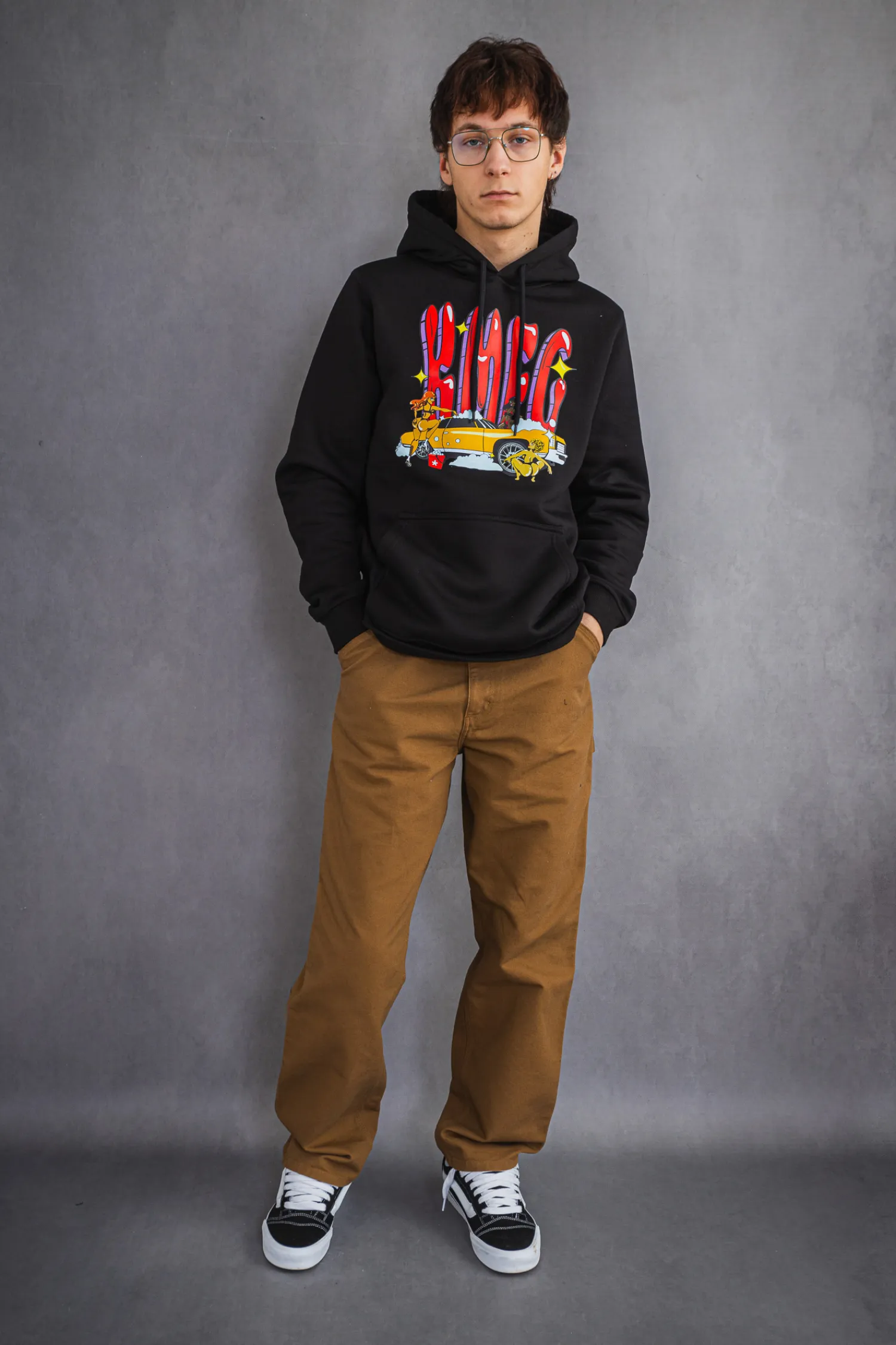 Kamuflage Bluza Z Kapturem P.I.M.P- Bluzy Z Kapturem