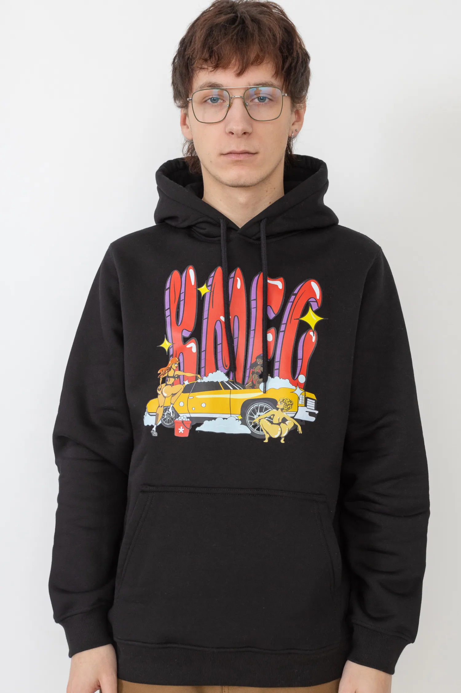 Kamuflage Bluza Z Kapturem P.I.M.P- Bluzy Z Kapturem
