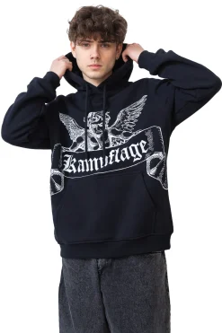 Kamuflage Bluza Z Kapturem Hellfire- Bluzy Z Kapturem