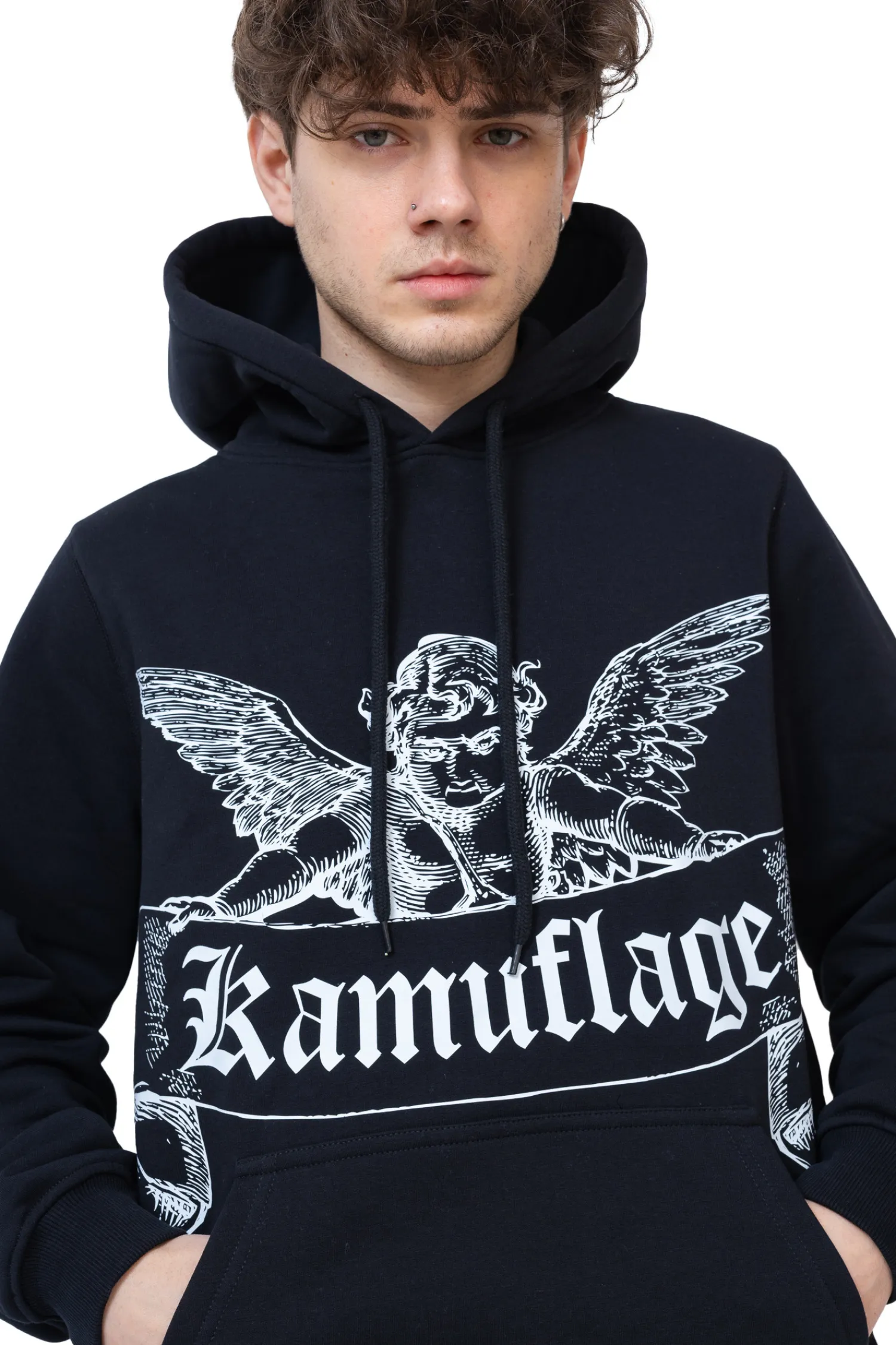 Kamuflage Bluza Z Kapturem Hellfire- Bluzy Z Kapturem