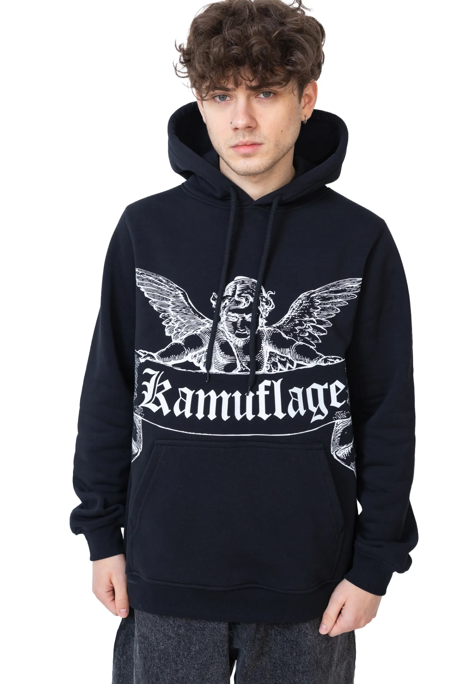 Kamuflage Bluza Z Kapturem Hellfire- Bluzy Z Kapturem